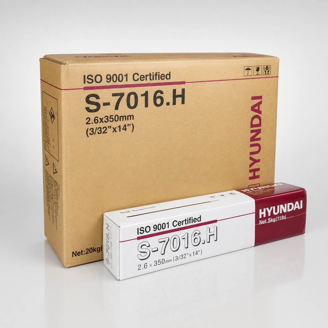 MS Welding Electrode 2.6mm E7016 Hyundai supplier in Dhaka and all over Bangladesh