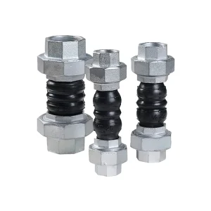 Threaded Rubber Expansion Joint | Flexible Pipe Expansion Joint
